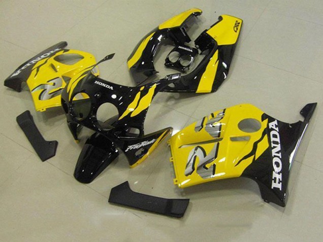 Honda CBR 250 RR MC19 1988-1989 Motorrad Verkleidungen - Gelb Schwarz Kaufen Honda CBR 250 RR MC19 1988-1989 Motorrad Verkleidungen - Gelb Schwarz Kaufen