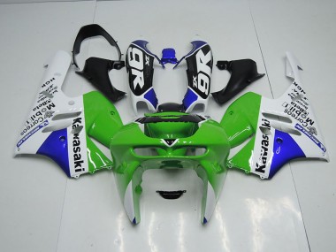 Kawasaki ZX9R 94-97 Motorrad Verkleidungen - Grün Weiß Kaufen