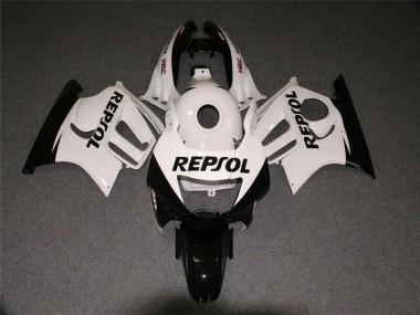 Honda CBR 600 F3 95-98 Motorrad Verkleidungen - Weiß Schwarz Repsol Kaufen