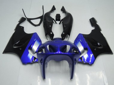 Kawasaki ZX7R 96-03 Motorrad Verkleidungen - Blau und Schwarz Kaufen