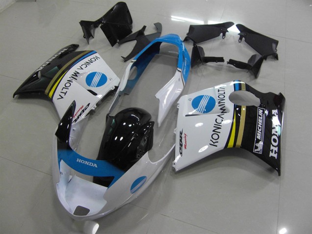 Honda CBR 1100 XX Blackbird 96-07 Motorrad Verkleidungen - Weiß Konica Minolta Kaufen Honda CBR 1100 XX Blackbird 96-07 Motorrad Verkleidungen - Weiß Konica Minolta Kaufen