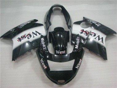 Honda CBR 1100 XX 96-07 Motorrad Verkleidungen - Schwarz Weißes Westmuster Kaufen