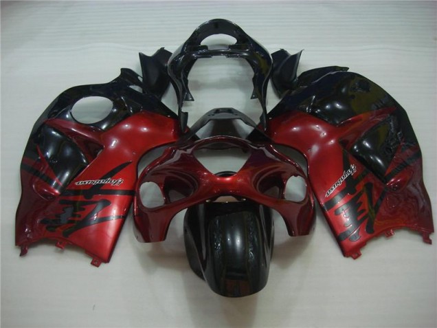 Suzuki GSXR 1300 Hayabusa 96-07 Motorrad Verkleidung - Rot Schwarz Kaufen Suzuki GSXR 1300 Hayabusa 96-07 Motorrad Verkleidung - Rot Schwarz Kaufen