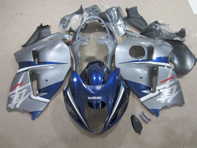 Suzuki GSXR 1300 Hayabusa 96-07 Motorrad Verkleidungen - Silber Blau Kaufen Suzuki GSXR 1300 Hayabusa 96-07 Motorrad Verkleidungen - Silber Blau Kaufen