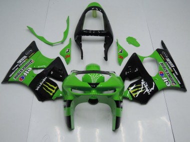 Kawasaki ZX6R 98-99 Motorrad Verkleidungen - Grünes Monster Kaufen