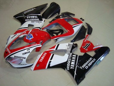Yamaha R1 98-99 Motorrad Verkleidungen - Schwarz Rote Aufkleber Kaufen