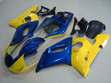 Yamaha R6 98-02 Motorrad Verkleidungen - Gelb Blau Kaufen