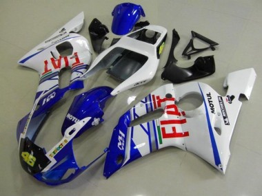 Yamaha R6 98-02 Motorrad Verkleidungen - Blau Weiß Fiat Kaufen