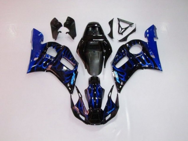 Yamaha R6 98-02 Motorrad Verkleidungen - Blau Flamme Kaufen Yamaha R6 98-02 Motorrad Verkleidungen - Blau Flamme Kaufen