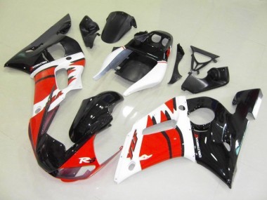 Yamaha R6 98-02 Motorrad Verkleidung - Rot Weiß Schwarz Kaufen