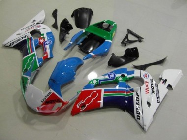 Yamaha R6 98-02 Motorrad Verkleidungen - Blau Weiß Grün Rot Wudy Motul Dunlop Kaufen