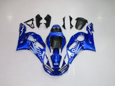 Yamaha R6 98-02 Motorrad Verkleidungen - Blau Weiße Go Motul Kaufen