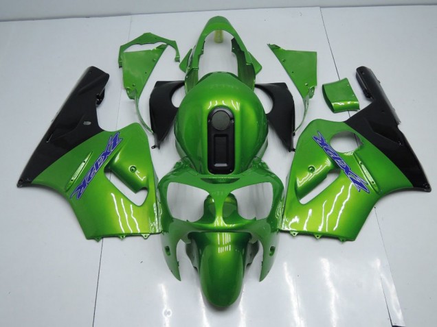 Kawasaki ZX12R 00-01 Motorrad Verkleidungen - Grün und Schwarz Kaufen Kawasaki ZX12R 00-01 Motorrad Verkleidungen - Grün und Schwarz Kaufen