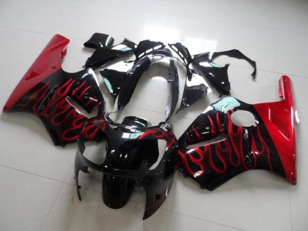 Kawasaki ZX12R 00-01 Motorrad Verkleidungen - Rot Flamme Kaufen Kawasaki ZX12R 00-01 Motorrad Verkleidungen - Rot Flamme Kaufen