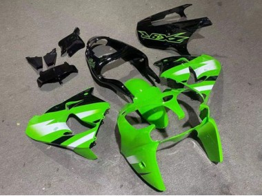 Kawasaki ZX9R 00-01 Motorrad Verkleidungen - Grün Glänzend Schwarz Kaufen