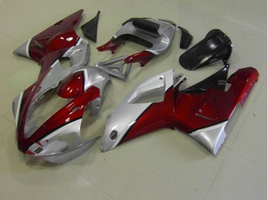 Yamaha R1 00-01 Motorrad Verkleidungen - Rot und Silber Kaufen