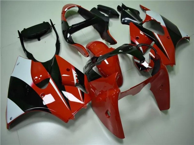 Kawasaki ZX6R 00-02 Motorrad Verkleidungen - Rot Schwarz Weiß Kaufen Kawasaki ZX6R 00-02 Motorrad Verkleidungen - Rot Schwarz Weiß Kaufen
