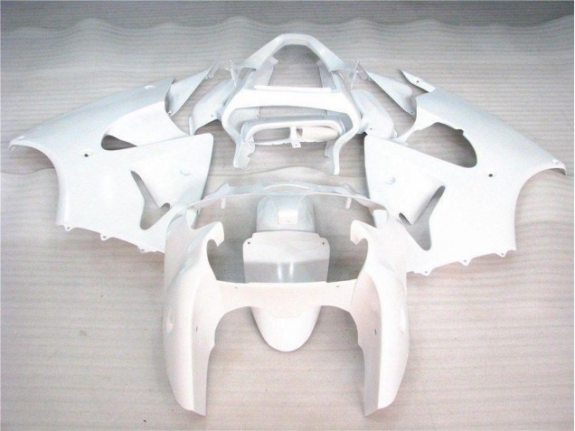 Kawasaki ZX6R 00-02 Motorrad Verkleidungen - Glänzend Weiß Kaufen Kawasaki ZX6R 00-02 Motorrad Verkleidungen - Glänzend Weiß Kaufen