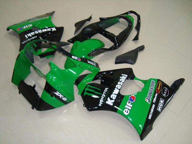 Kawasaki ZX6R 00-02 Motorrad Verkleidungen - Grünes Monster Kaufen Kawasaki ZX6R 00-02 Motorrad Verkleidungen - Grünes Monster Kaufen