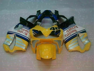 Honda CBR 600 F4i 01-03 Motorrad Verkleidungen - Gelb Silber Nastro Azzurro Kaufen