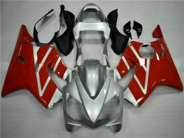 Honda CBR 600 F4i 01-03 Motorrad Vollverkleidung - Rot Silber Kaufen