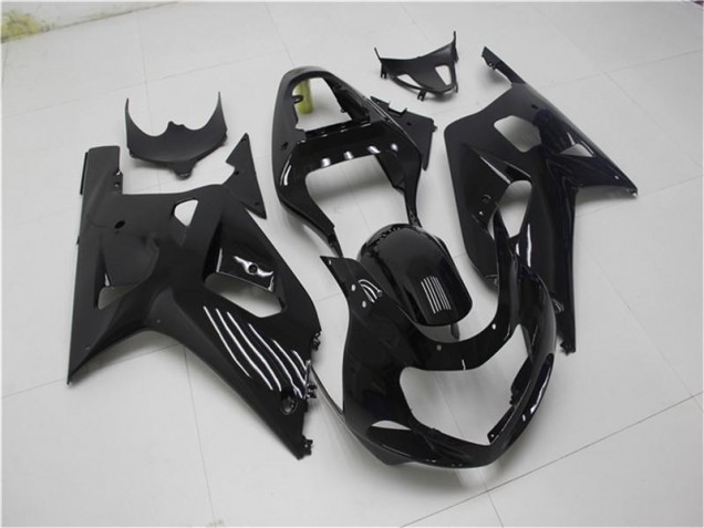 Suzuki GSXR 600 / 750 K1 K2 K3 01-03 Motorrad VollVerkleidungen & Plastik - Schwarz Kaufen Suzuki GSXR 600 / 750 K1 K2 K3 01-03 Motorrad VollVerkleidungen & Plastik - Schwarz Kaufen