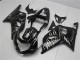 Suzuki GSXR 600 / 750 K1 K2 K3 01-03 Motorrad Verkleidungen - Schwarze Weiße Flamme Kaufen Suzuki GSXR 600 / 750 K1 K2 K3 01-03 Motorrad Verkleidungen - Schwarze Weiße Flamme Kaufen