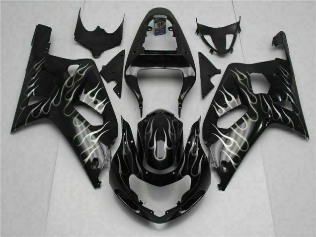 Suzuki GSXR 600 / 750 K1 K2 K3 01-03 Motorrad Verkleidungen - Schwarz Kaufen Suzuki GSXR 600 / 750 K1 K2 K3 01-03 Motorrad Verkleidungen - Schwarz Kaufen