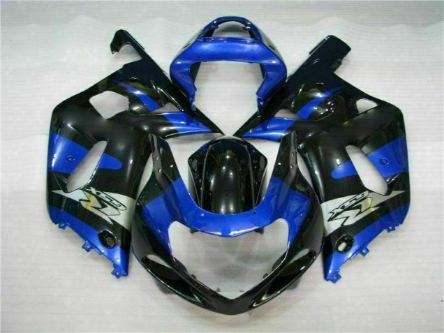 Suzuki GSXR 600 / 750 K1 K2 K3 01-03 Motorrad Verkleidungen - Blau Schwarz Kaufen Suzuki GSXR 600 / 750 K1 K2 K3 01-03 Motorrad Verkleidungen - Blau Schwarz Kaufen