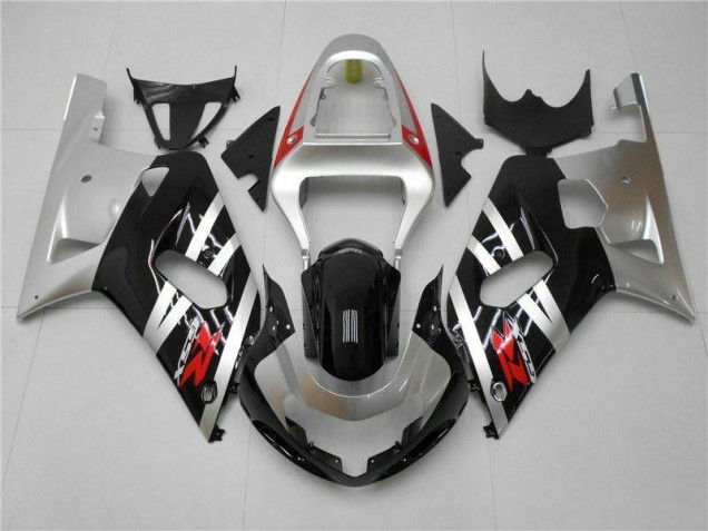 Suzuki GSXR 600 / 750 K1 K2 K3 01-03 Motorrad Verkleidungen - Silber Kaufen Suzuki GSXR 600 / 750 K1 K2 K3 01-03 Motorrad Verkleidungen - Silber Kaufen