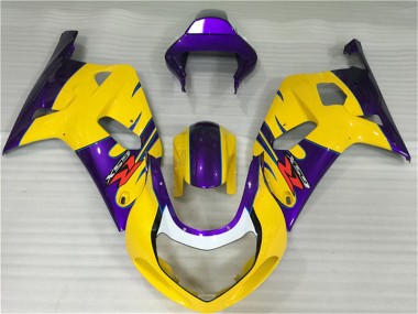 Suzuki GSXR 600 / 750 K1 K2 K3 01-03 Motorrad Verkleidungen - Gelb Kaufen