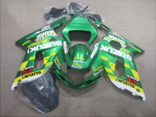 Suzuki GSXR 600 K1 K2 K3 01-03 Motorrad Verkleidungen - Telefunica Movistar Kaufen Suzuki GSXR 600 K1 K2 K3 01-03 Motorrad Verkleidungen - Telefunica Movistar Kaufen