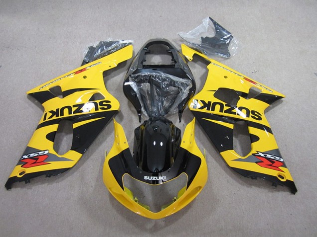 Suzuki GSXR 600 K1 K2 K3 01-03 Motorrad Verkleidungen - Gelb Schwarz Kaufen