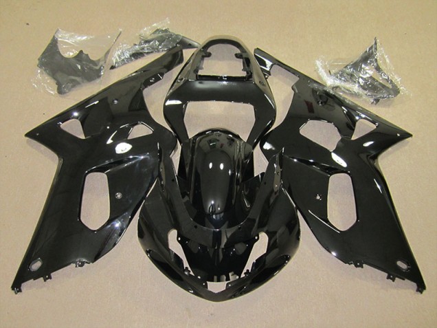 Suzuki GSXR 600 K1 K2 K3 01-03 Motorrad Verkleidungen - Schwarz Kaufen Suzuki GSXR 600 K1 K2 K3 01-03 Motorrad Verkleidungen - Schwarz Kaufen