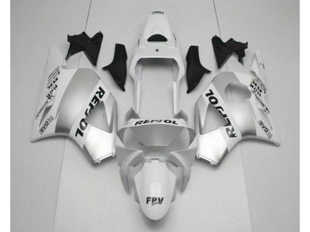 Honda CBR 900 RR 954RR 02-03 Motorrad Verkleidungen - Weiß Silber Schwarz Repsol Kaufen Honda CBR 900 RR 954RR 02-03 Motorrad Verkleidungen - Weiß Silber Schwarz Repsol Kaufen