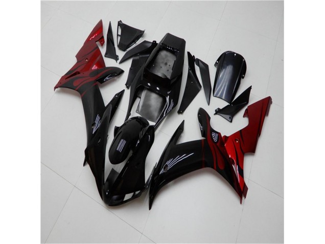 Yamaha R1 02-03 Motorrad Verkleidungen - Schwarz Rot Kaufen Yamaha R1 02-03 Motorrad Verkleidungen - Schwarz Rot Kaufen