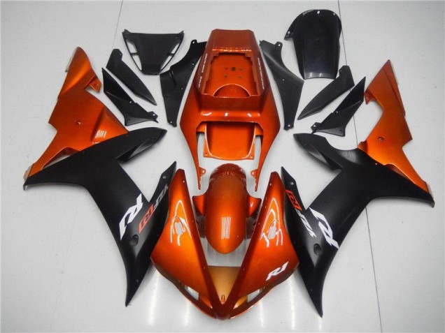 Yamaha R1 02-03 Motorrad Verkleidungen - Orange Schwarz Kaufen Yamaha R1 02-03 Motorrad Verkleidungen - Orange Schwarz Kaufen