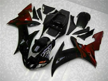 Yamaha R1 02-03 MotorradVerkleidungen Plastik Kits - Schwarz Kaufen