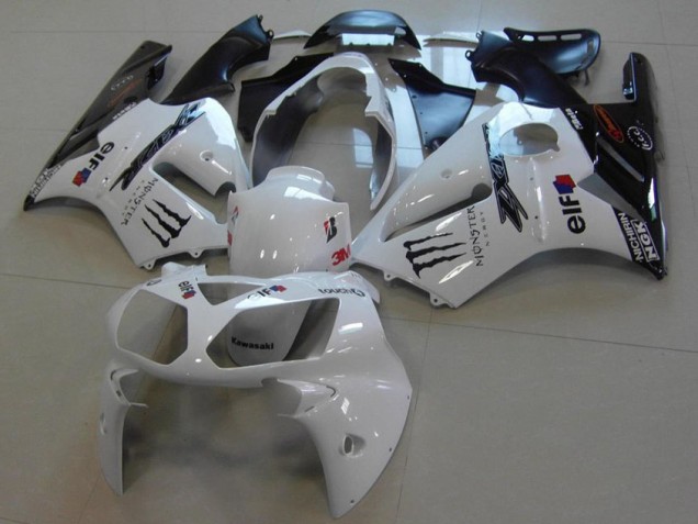 Kawasaki ZX12R 02-06 Motorrad Verkleidungen - Weiß Monster Kaufen Kawasaki ZX12R 02-06 Motorrad Verkleidungen - Weiß Monster Kaufen
