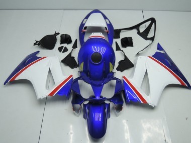 Honda VFR 800 02-13 Motorrad Verkleidungen - Blau und Weiß Kaufen