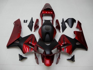 Honda CBR 600 RR 03-04 Motorrad Verkleidungen - Rot Schwarz Kaufen