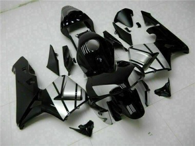 Honda CBR 600 RR 03-04 Motorrad Verkleidungen - Glänzend Schwarz Kaufen