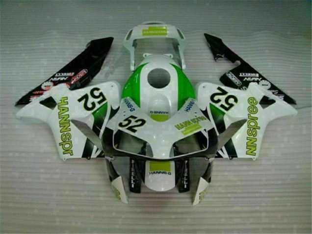 Honda CBR 600 RR 03-04 Motorrad Verkleidungen - Grün Weiß Schwarz Kaufen