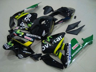 Honda CBR 600 RR 03-04 Motorrad Verkleidungen - Schwarz Movistar Kaufen