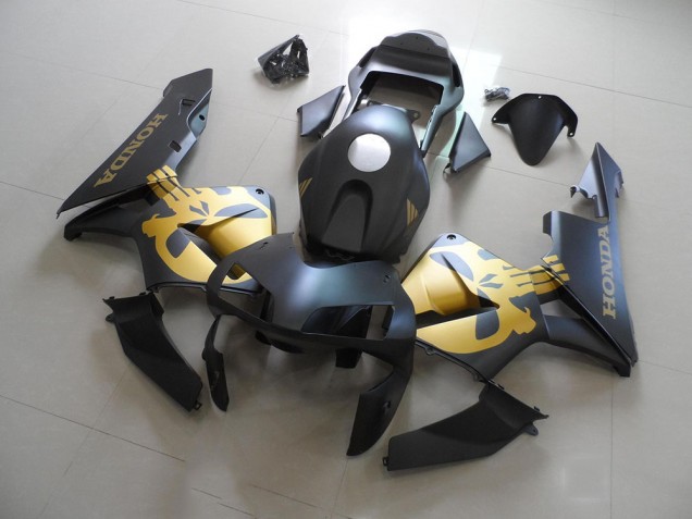 Honda CBR 600 RR 03-04 Motorrad Verkleidung - Schwarz und Gold Aufkleber Kaufen Honda CBR 600 RR 03-04 Motorrad Verkleidung - Schwarz und Gold Aufkleber Kaufen
