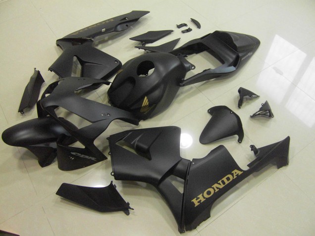Honda CBR 600 RR 03-04 Motorrad Verkleidungen - Matt Schwarz Gold Kaufen Honda CBR 600 RR 03-04 Motorrad Verkleidungen - Matt Schwarz Gold Kaufen