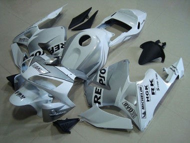 Honda CBR 600 RR 03-04 Motorrad Verkleidungen - Repsol Weiß Silber Kaufen
