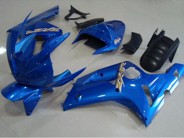 Kawasaki ZX6R 03-04 Motorrad Verkleidungen - Hell blau Kaufen Kawasaki ZX6R 03-04 Motorrad Verkleidungen - Hell blau Kaufen