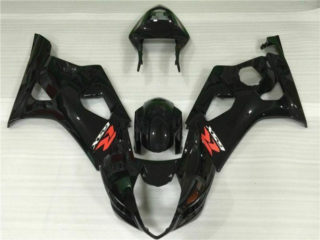 Suzuki GSXR 1000 K3 03-04 Motorrad Vollverkleidung - Glänzend Schwarz Kaufen Suzuki GSXR 1000 K3 03-04 Motorrad Vollverkleidung - Glänzend Schwarz Kaufen