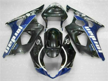 Suzuki GSXR 1000 K3 03-04 Motorrad Verkleidungen & Plastik - Schwarz Blau Kaufen